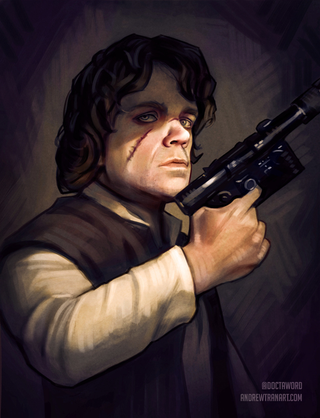 Illustration for article titled Arya Stark Becomes a Jedi in This Awesome Game of Thrones-Star Wars Mash-Up ArtÂ